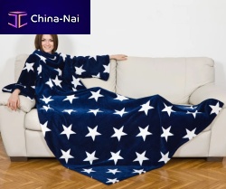 Polyester blanket Kanguru Deluxe Stars