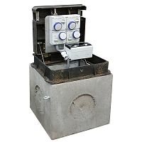Retractable bollard VM03 removablefor airportelectrical distribution