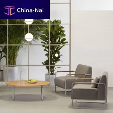 Contemporary lounge chair DULAfabricplywoodmodular