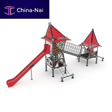 Playground structure WITCH SERIES metalropemodular