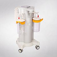 Electric surgical suction pump 55-01 serieson casters