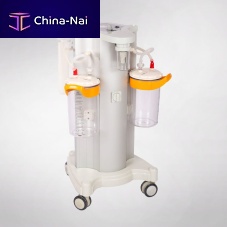 Electric surgical suction pump 55-01 serieson casters