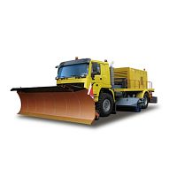 Airport runway snow plow WGCX800J with brush
