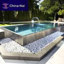 Overflow swimming pool 10,00 x 3,00 mindooroutdoorindoor