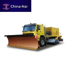 Airport runway snow plow WGCX800J with brush
