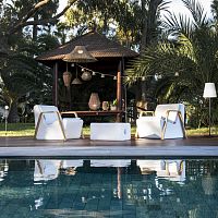 Contemporary lounge garden set TARIDApolyethylenemethacrylatehome