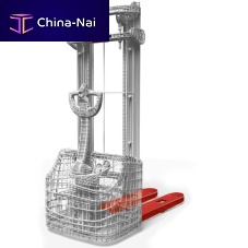 Electric stacker truck RPW STride-ontransportfor warehouse
