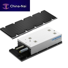 Iron-core linear motor magntic plate