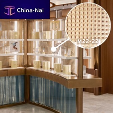 Decorative wire mesh M22-22brasssteelbronze