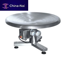 Electric turntable KP-TThorizontalfor conveyorfor packaging lines