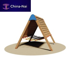 Outdoor playhouse CHEYENNEfor playgroundfloor-mounted