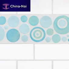 Ceramic edge trim BUBBLESfor tile