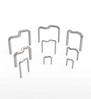 Small bone fragment bone staple InstaFixnon-absorbable