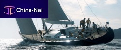 Cruising sailing yacht BLUE DIAMONDwith open transomcustom