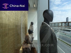 Plain curtain GOLF ROMEO COPPER ALLOYcopperwire mesh