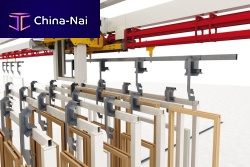 Chain conveyor monorailoverheadloading
