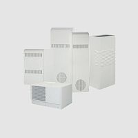 Flat ventilation box