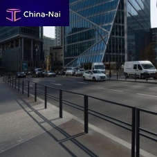 Protective barrier TIBYfixedretractablesteel