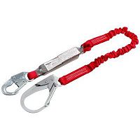 Webbing fall arrest lanyard 1341125shock absorbing