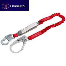 Webbing fall arrest lanyard 1341125shock absorbing