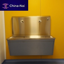 2-station surgical sink stainless steelelectronically controlled