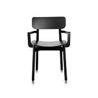 Contemporary chair CACAO L-Pindoorwalnutash