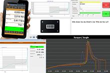 Measurement software n-quirer TT V3visualizationcontrolfor force measurement