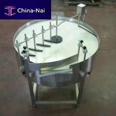 Motor-driven rotary table horizontalfor conveyorloading
