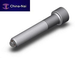Thrust screw TSH-0250-FCcylindrical headhex socketstainless steel