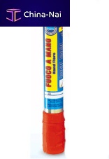 Distress hand flare for shipsfor boatswhite