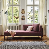 Contemporary chaise longue Anagramfabricaluminumfor public space