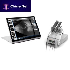 On-platform, tabletop ultrasound system Scanmate Flex Afor ophthalmic ultrasound imagingB/W