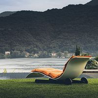 Contemporary sun lounger ELI FLYfabricirokopolyurethane