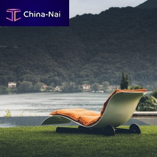 Contemporary sun lounger ELI FLYfabricirokopolyurethane