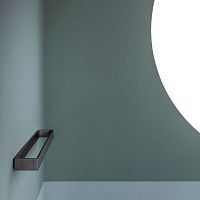 1-bar towel rack ACCESSORI - MATT BLACKwall-mountedmetal