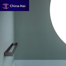 1-bar towel rack ACCESSORI - MATT BLACKwall-mountedmetal