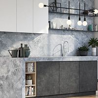 Wall-mounted decorative panel INNOVUS MFC HYDRO Xbathroomfor kitchenfor door