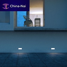 Recessed wall light fixture GHOST LEDsquarerectangular