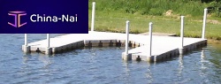 Floating dock UPK101 seriesmodularmooringfor marinas