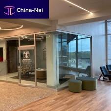 Fixed partition LIGHTLINEglazedaluminumcommercial