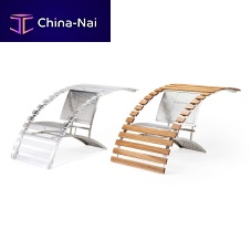 Original design chair ARCVSoutdoorwoodenstainless steel