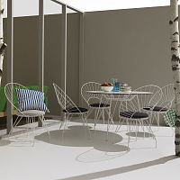 Contemporary garden chair DESIREoutdoorindoortextile