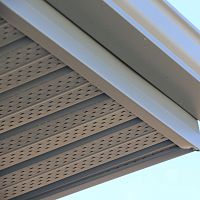 Vented soffit ALUMINUM