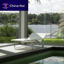 Contemporary sun lounger TUMBONABatyline®stainless steelgarden