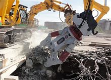 Primary demolition hydraulic crusher DCC series