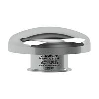 Vent plug MSAVdomefemalestainless steel