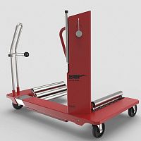 Tire trolley SR 1500Nfor heavy loadswith swivel casterscylindrical roller