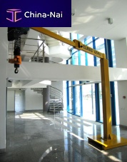Pillar jib crane rotaryarticulatedergonomic
