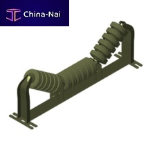 Conveyor belt loading station impact bed