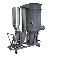 Cartridge industrial dust collector TM EVO seriespneumatic backblowingfor the food industrycompact